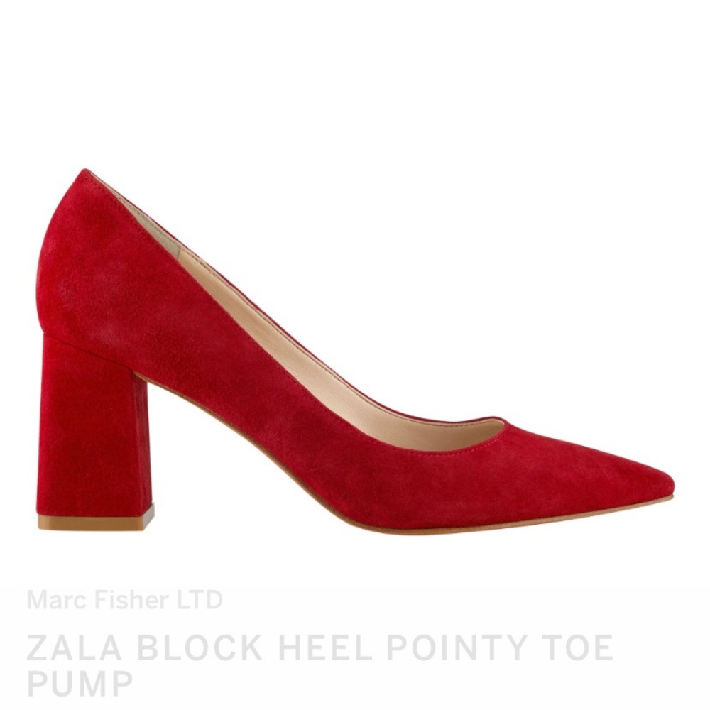 Marc Fisher Zala block heel pump